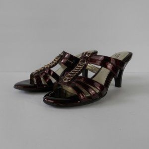 EuroSoft by Sofft High Heel Sandals Mules NWOT